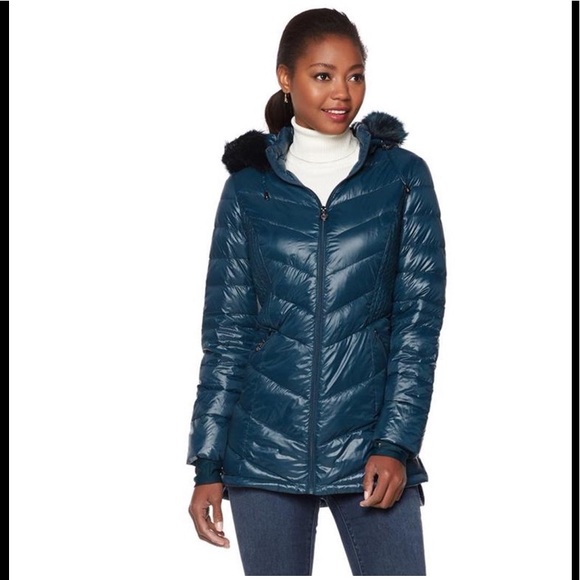 curations caravan down coat